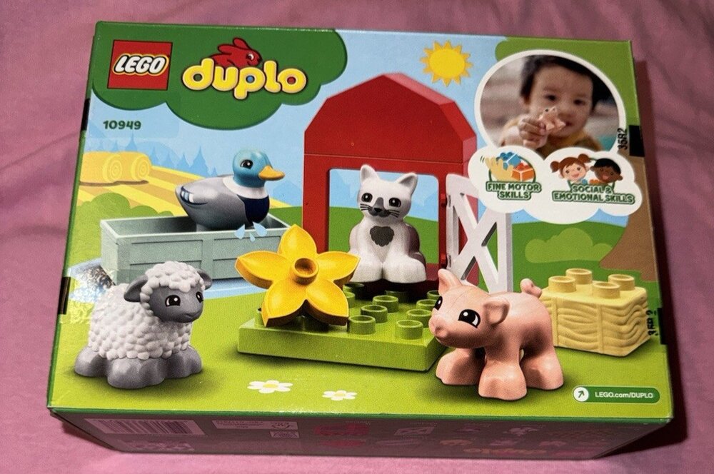 LEGO DUPLO: Farm Animal Care (10949) Brand New Sealed Box